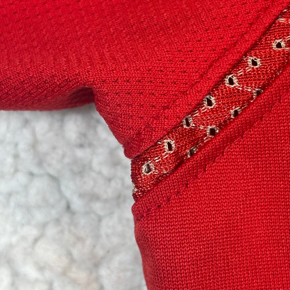 England 2006-2008 Away Football T Shirt Small Red Umbro #8 Frank Lampard - Picture 12 of 15